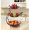 Rustic Design Wire Basket with Breathable Storage, Convenient Countertop Storage for Healthy Snacking, Chic Minimalist Storage Solution for Kitchens 5