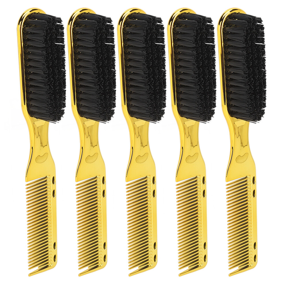 Hair Styling Tool, Barber Clipper Cleaning Brush with Reinforced Bristles, Dual-Function Beard and Hair Grooming Brush, Ergonomic Handle for