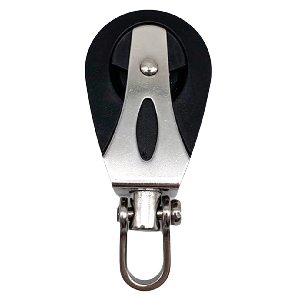 Stainless Steel Pulley Nylon Sailboat Plain Bearing Sheave Block Marine Rope Runner Boat Accessory 6132935135725