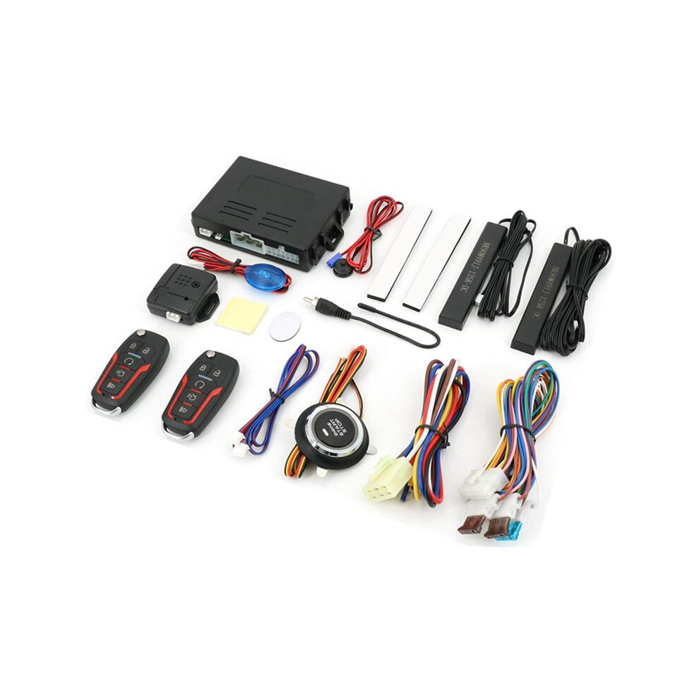 Keyless Start Of Car Central Door Lock System, Complete Set Of Loading And Starting System Remote Start Stop System Light 6031691986148