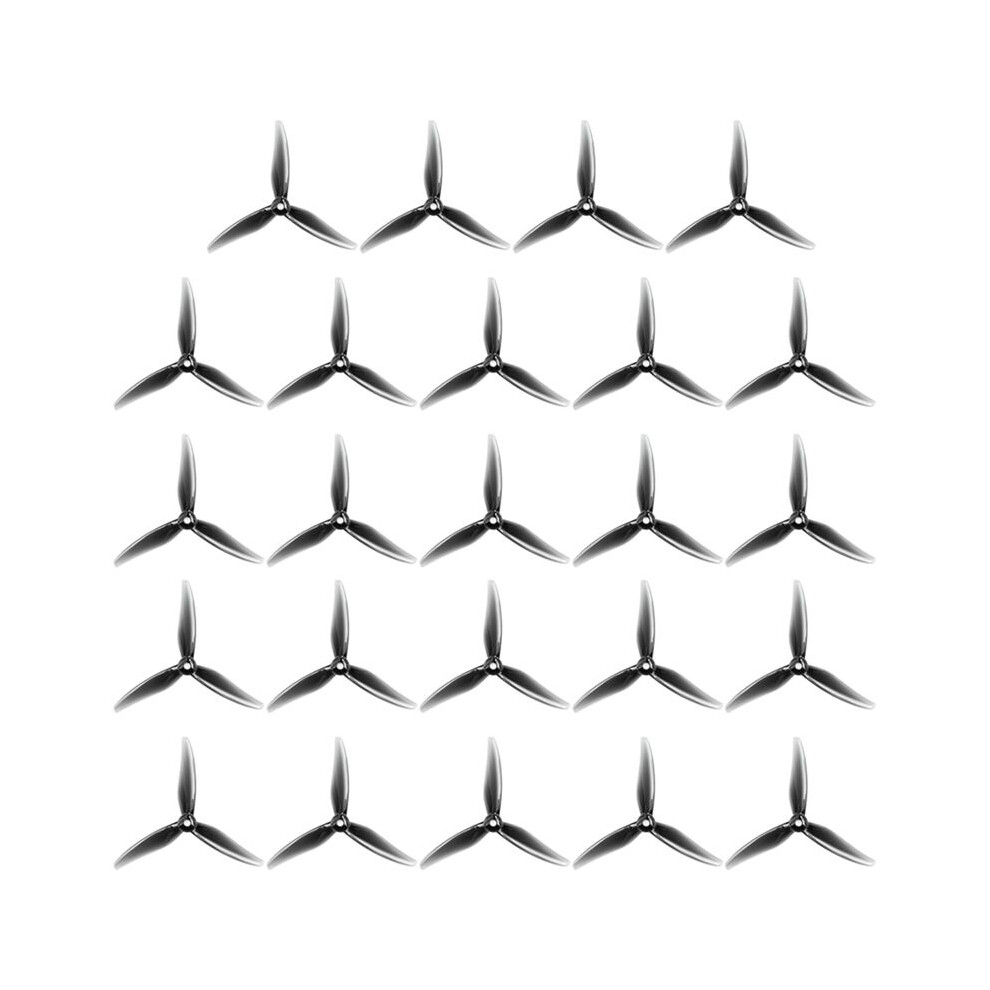 24Pcs 51466 V2 Fpv Propeller 5Inch 3 Blade Propeller Drones Propeller For Fpv Rc Racing Drone Gray 6033973840421