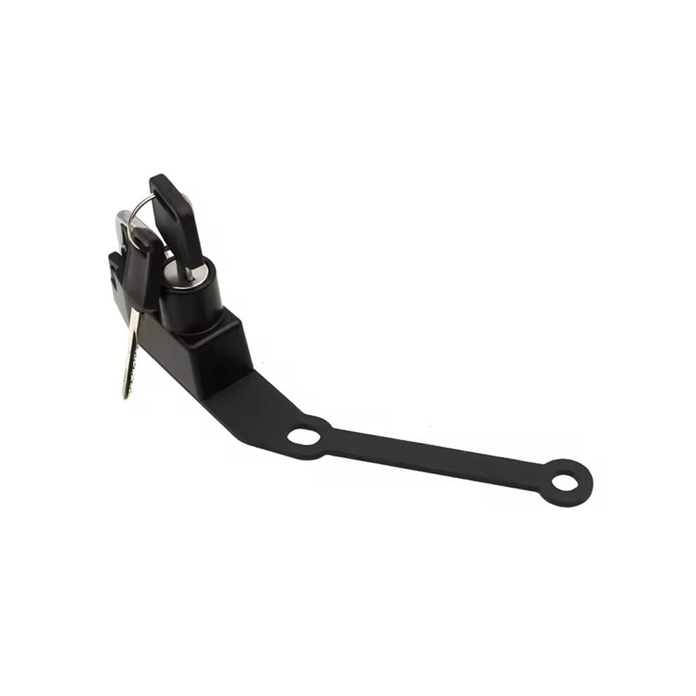 Motorcycle Helmet Lock Mount Hook With 2 Keys Side Anti-Theft Security Lock For Zx4r Zx4rr 2023 2024 Zx-4R 6031479461737
