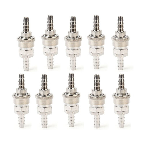 10set SH+PH-20 Set 8mm Inner Diameter Pneumatic Plastic Steel Matte C-Type Self-Locking Quick Connectors