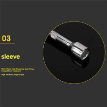 Universal Wrench Socket Set for Tire and Wheel Removal, 18-Inch Smooth Handle with 17-19-21-23mm