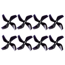 8PCS D51 2020 4-Blade Propeller 2x2x4 2inch 1.5mm PC Propeller for RC FPV Racing Freestyle OddityRC Tinywhoop Drone A