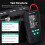 Car Battery Tester 12V/24V Battery System Analyzer 50-2000CCA Battery Health Display Comprehensive Diagnostic Test Tool 6
