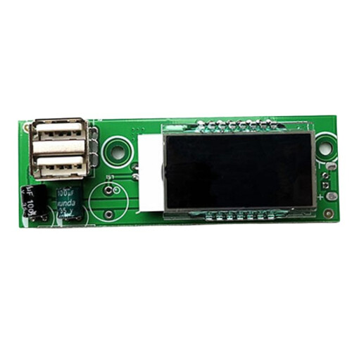 Zuur Lithium Batterij Voltmeter Batterij Capaciteit Tester LCD Digitale Spanning Tester Module USB Batterij Niveau Indicator