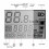 124DX 36V/48V LCD Display de Quantidade Elétrica com Interruptor EBike Speed Governing Throttle Grip Acelerador Elétrico 4