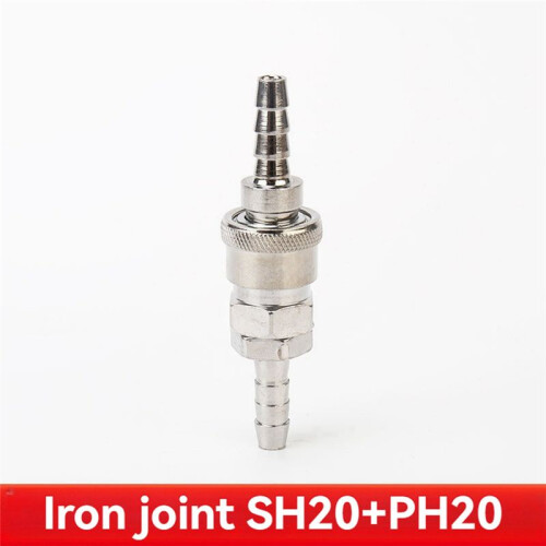 10set SH+PH-20 Set 8mm Inner Diameter Pneumatic Plastic Steel Matte C-Type Self-Locking Quick Connectors 1