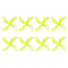 8PCS D51 2020 4-Blade Propeller 2x2x4 2inch 1.5mm PC Propeller for RC FPV Racing Freestyle OddityRC Tinywhoop Drone E