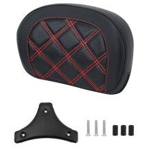 Abnehmbares Sissy Bar-Rückenpolster für Motorräder für Glide Road King Traveller, Teile für das Hintere Rückenlehnenkissen