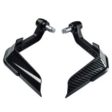Motorradgriff-Handschützer, Windschutz, Bürstenstangendekoration, Universelle Griffschutzabdeckung, Lenkerhandschutz, Schwarz