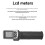 124DX 36V/48V LCD Display de Quantidade Elétrica com Interruptor EBike Speed Governing Throttle Grip Acelerador Elétrico 5
