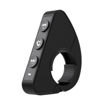 Controle Remoto de Guidão para Capacete de Motocicleta, Fone de Ouvido, Fone de Ouvido IP6 5.3, Controlador de Telefone Sem Fio