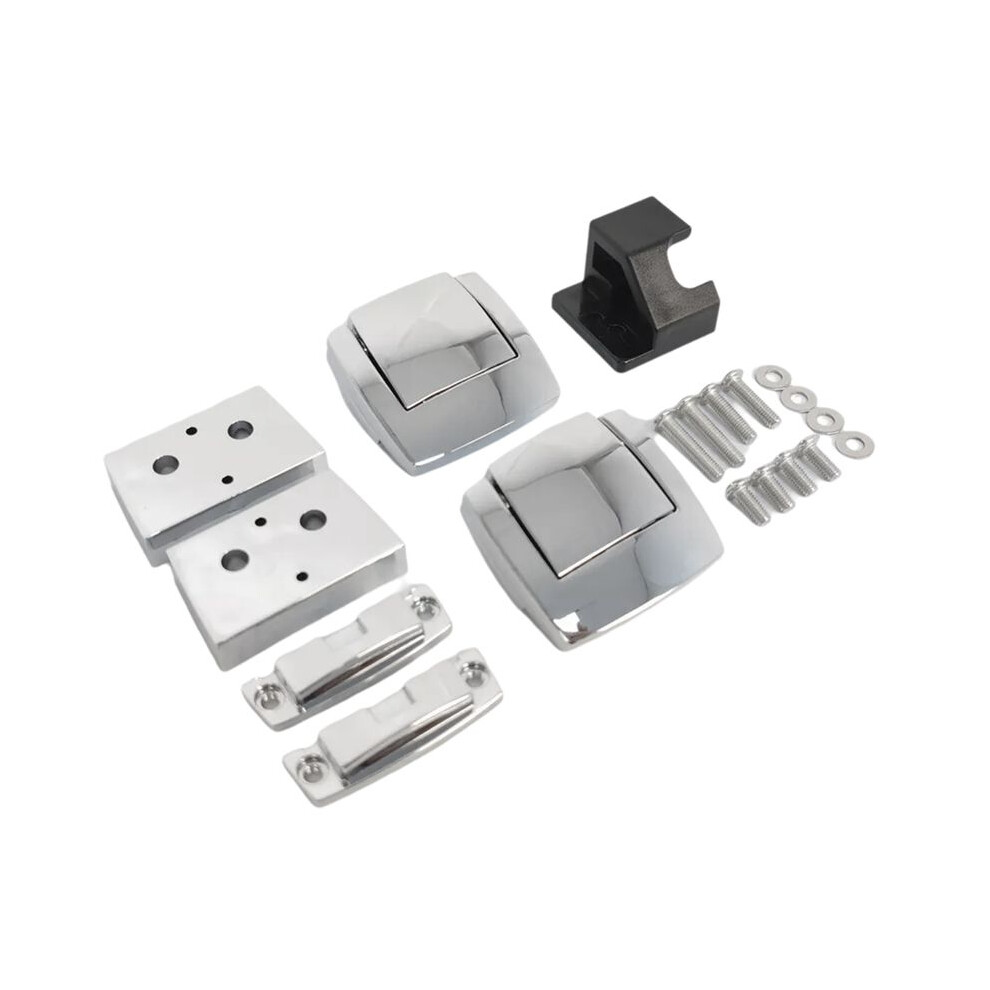 Motorcycle Saddlebag Locks Pops Tour Pack Pak Latches Spacers Lid Catch Kit For Touring Road Glide Luggage Lock 6031497067928
