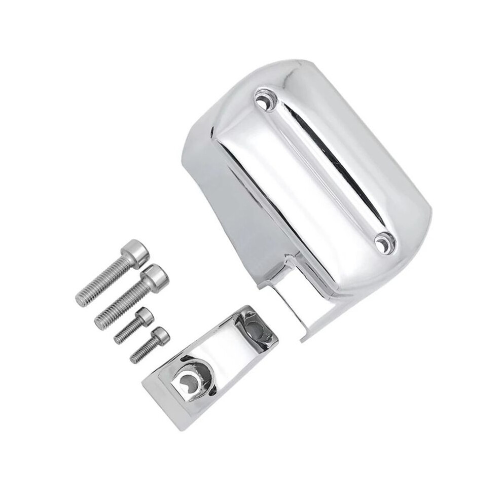 Motorcycle Front Brake Master Cylinder Reservoir Cover For Dragstar V-Star 400 650 Xvs400 Xvs650 Silver 6032604619634
