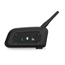 V6 PRO 800M Motorrad Helm Headset Gegensprechanlage für Motorrad 6 Fahrer BT Kabelloses Wasserdichtes Interphone