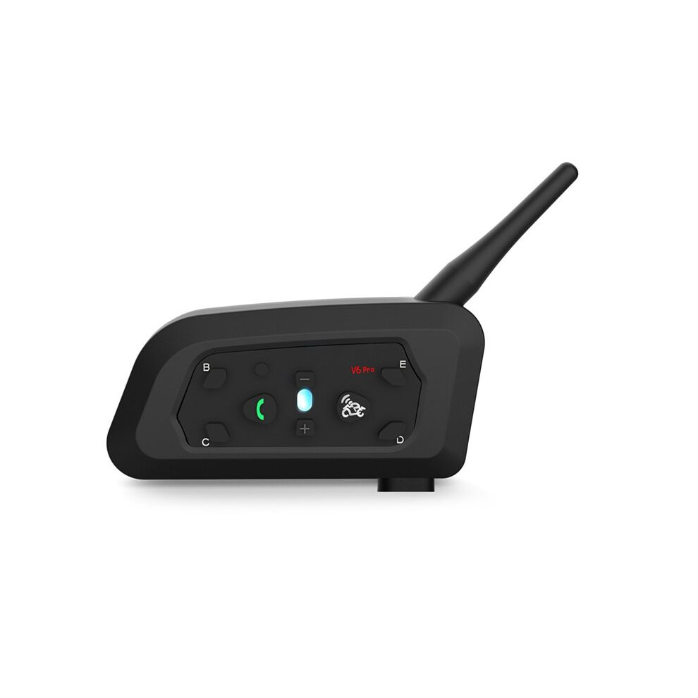 V6 Pro 800M Motorcycle Helmet Headset Intercom For Motorbike 6 Riders Bt Wireless Waterproof Interphone 4713511460695