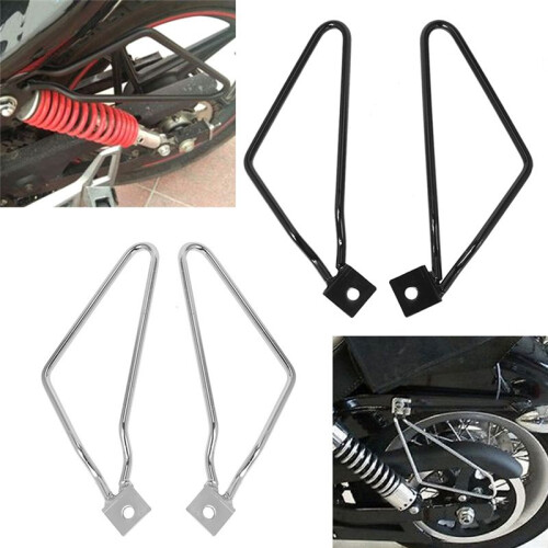 Supporto per Borse Laterali per Moto  XL883/1200 HD1450/1584 Argento 2