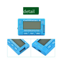 RC CellMeter-8 2-8S Batteriekapazitäts-Spannungstestgerät für LiPo Life Li-Ion NiMH Nicd Zellmessgerät