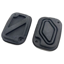 Motorcycle Brake Master Cylinder Cover Oil Tank Cover for Ultra Classic Electra Glide Street Glide 2008-2017,A