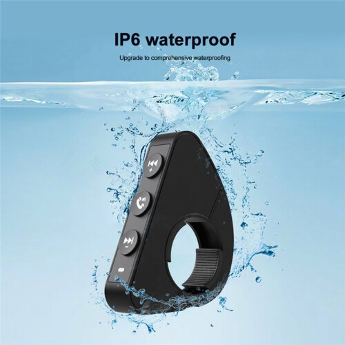Telecomando da Manubrio per Casco da Moto, Auricolare IP6  5.3, Controller Wireless per Telefono 1