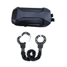 Electric Scooter Lock with Scooter Bag - Anti-Theft Chain Lock, Security for E-Scooters, E-Bikes