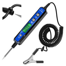 Témoin Lumineux de Test Automobile, Testeur de Circuit D'Alimentation de Tension 0,8 V-100 V, Testeur de Circuit de Buzzer, Testeur de Tension