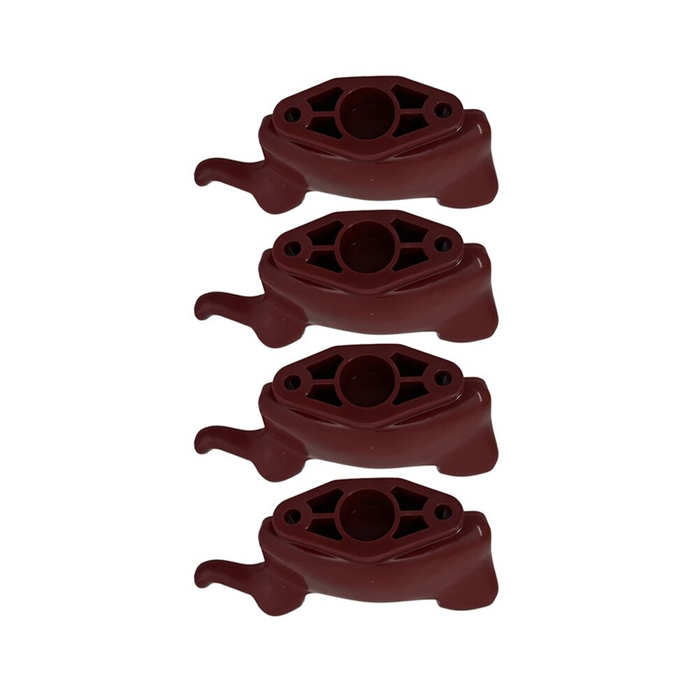 4Pcs For Hunter Rp6-0343,221-675-2,221-675-2-B Tire Changer Base Demount Duckhead Red 6033201987195