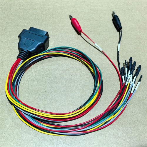 OBD2 Diagnostic Adapter OBD Breakout Tricore Cable ECU Pinout Cable 12V 2