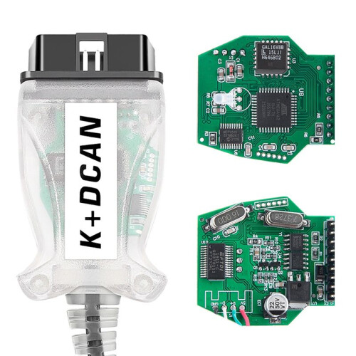 INPA K+DCAN Chip Bildiagnosverktyg OBD2 Scanner  USB-Gränssnittskabel för  K DCAN E60 E61 E70 E81 E83 E90 E91 2