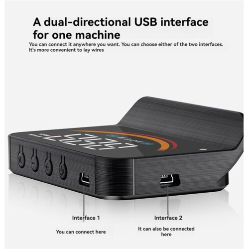 M11 OBD2 Dual System HUD   Display Speed Water Temperature Mileage  Auto Windshield Projection 1