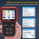 Obd2 Scanner,Car Diagnostic Tool Code Reader for Cars and Trucks Check Engine Light Reader Clears Vehicle Error Codes 4