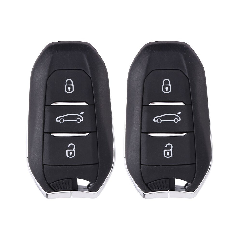 2Pcs For 307 308 3008 508 5008 For C3 C4 For Hu83 4A Chip 433Mhz Remote Car Key 4711343211881