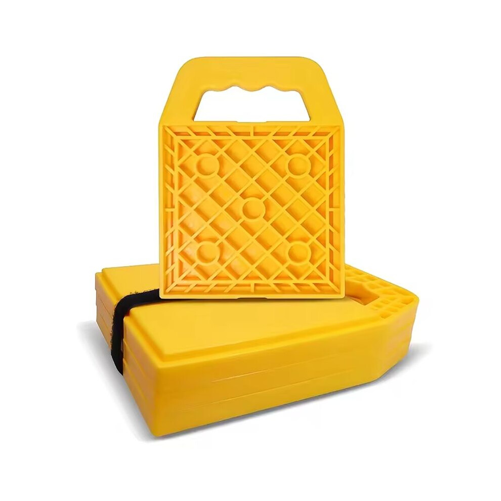 4Pcs Rv Stabilizer Leveling Jack Block Pads With Easy Carry Strap - Uv Protect For Caravan Trailer Anti Slip 6034143940088