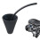 Automotive Leak Detection Tapered Adapter, Engine Diagnostic Smog Cone Tool, Garage Integration Aid 4