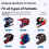 Supporto per Casco da Moto, Supporto per Telefono Sul Mento del Casco per Accessori per Action Camera per  per 5