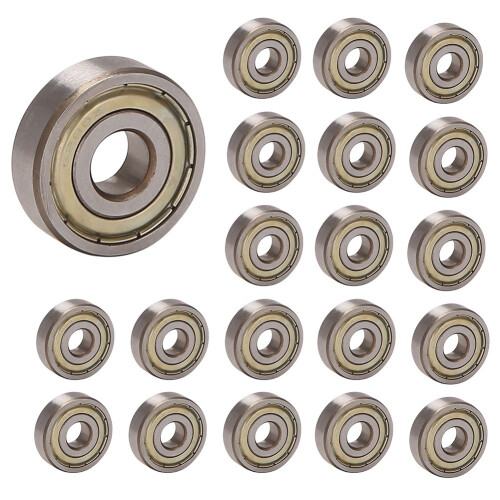 20X 6200Z 10mm x 30mm x 9mm Double Shielded  Bearing
