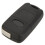 2X Replacement 3 Button Keyless Entry Remote Control Folding Flip Car Key Fob Shell Compatible with  I20 I30 7