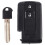 2X 2 Button  Remote Key Case Shell & Blade For   Verso Prius 5