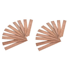 20 Pcs Clarinet Joint Cork Sheet Instrument Sax Repair Accessories Replacement Kit Replacement Kit,9.1X1.3X0.2cm