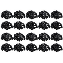 400 Pieces Black Plastic Waterproof Cable Gland Connector PG7