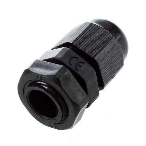 400 Pieces Black Plastic Waterproof Cable Gland Connector PG7 1
