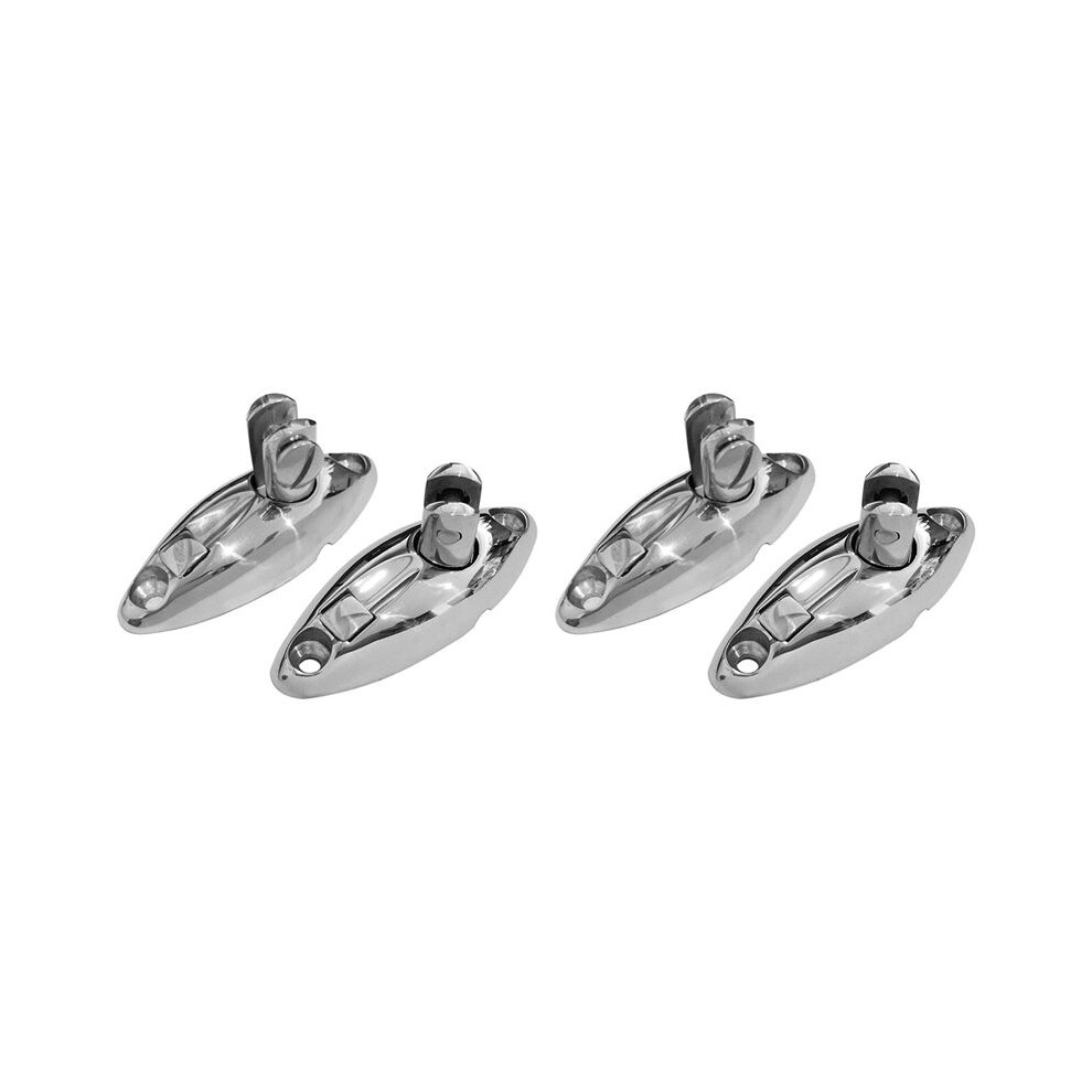 4X Quick Release Bimini Top Swivel Hinge Deck Side Mount 316 Stainless Steel Top Swivel Hinge Deck Side Mount 6032804017247