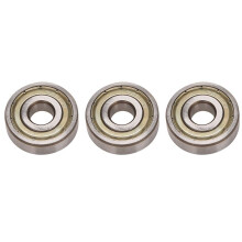 3 Pcs 6200Z 10mm x 30mm x 9mm Double Shielded  Bearing