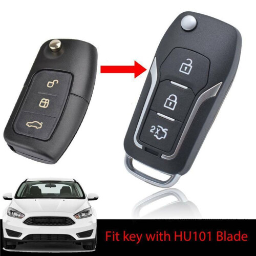2X Car Remote Key Shell Remote Key Case Cover for  Focus Fiesta Mondeo S-Max C-Max 2