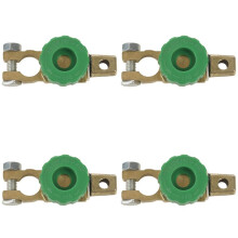 Interruptor de Apagado de Bateria 6V-24V 125 Amp Interruptor de Desconexion Rapida de Bateria Corte para Coche Camion (Tipo H 4Pz)