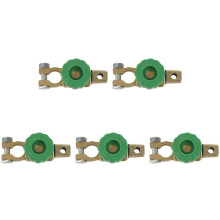 Interrupteur de Batterie 6V-24V 125 Amp Interrupteur de Deconnexion Rapide de Batterie Coupe pour Le Camion et la Voiture (Type H 5 Pcs)