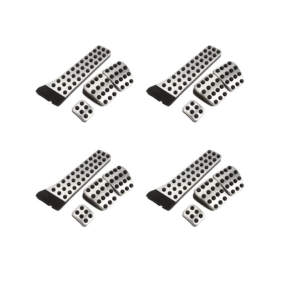 16Pcs Stainless Steel Pedal For - W202 W203 W204 W124 W210 W211 W212 W218 X204 R172 R231 C E Cls Glk Slk 6033976590781