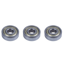3pcs 6200Z 10mm x 30mm x 9mm Double Shielded Bearing
